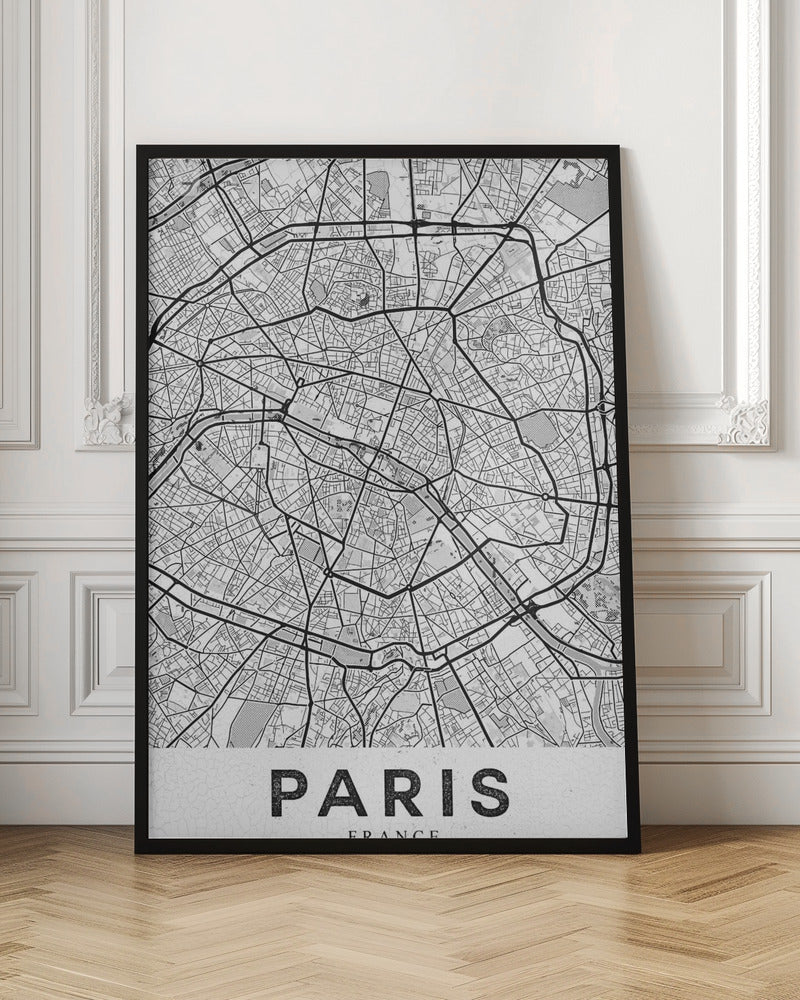 Paris White - Poster / Art Print