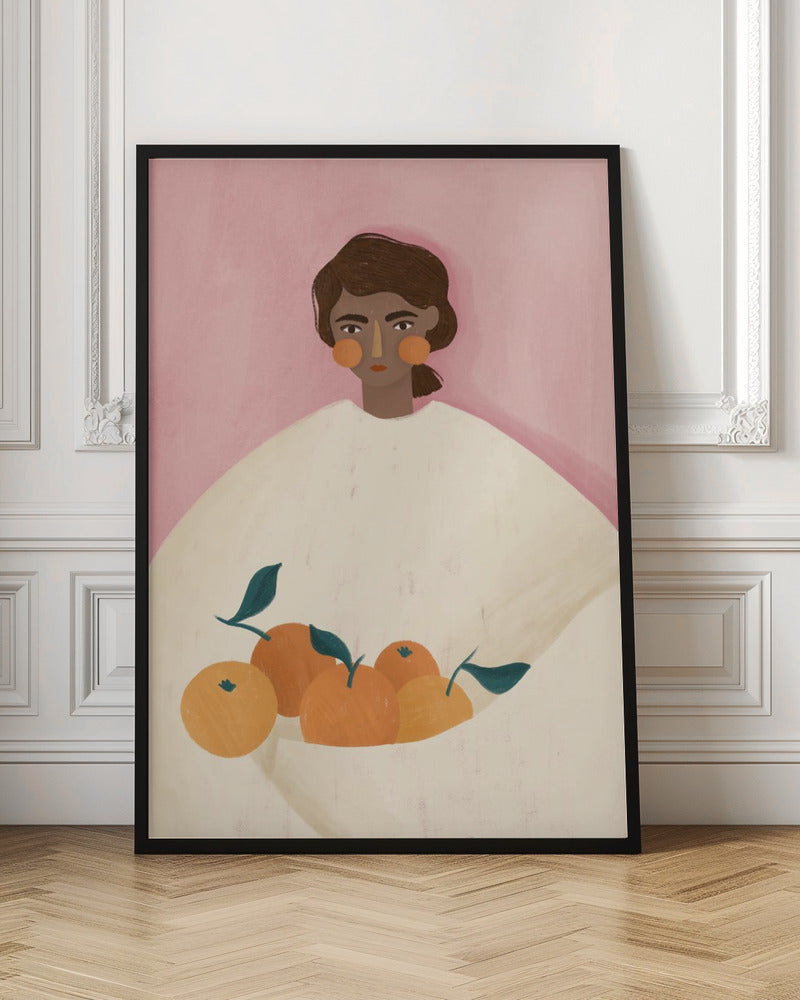 The Woman With the Oranges - Poster / Art Print