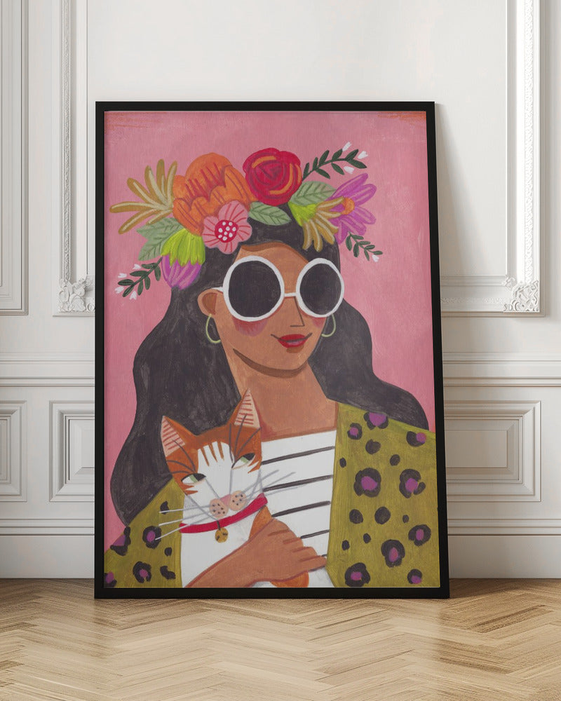 Cat Lady - Poster / Art Print