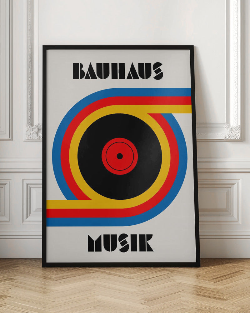 Bauhaus Music Vinyl - Poster / Art Print
