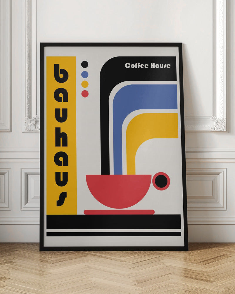Bauhaus Coffee House - Poster / Art Print