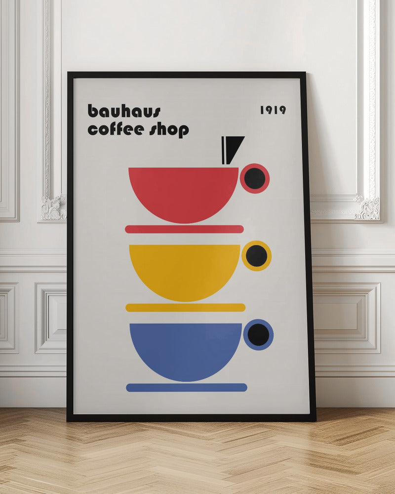 Bauhaus Coffee Minimalist - Poster / Art Print
