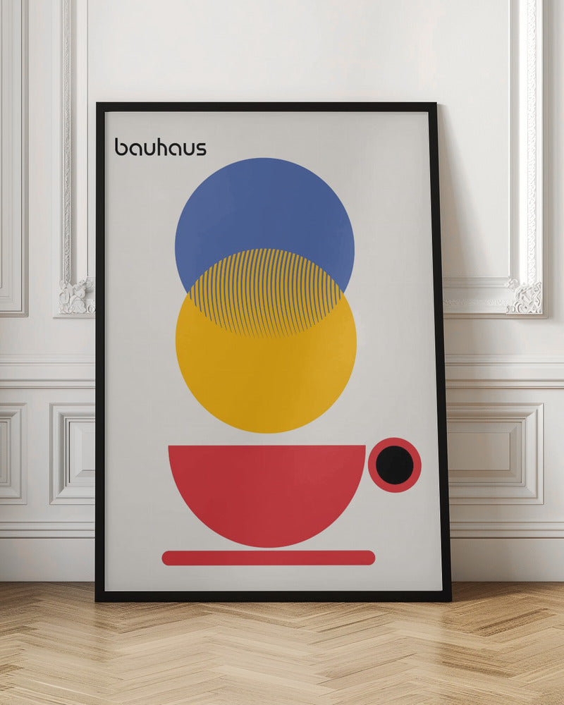Bauhaus Coffee Abstract - Poster / Art Print