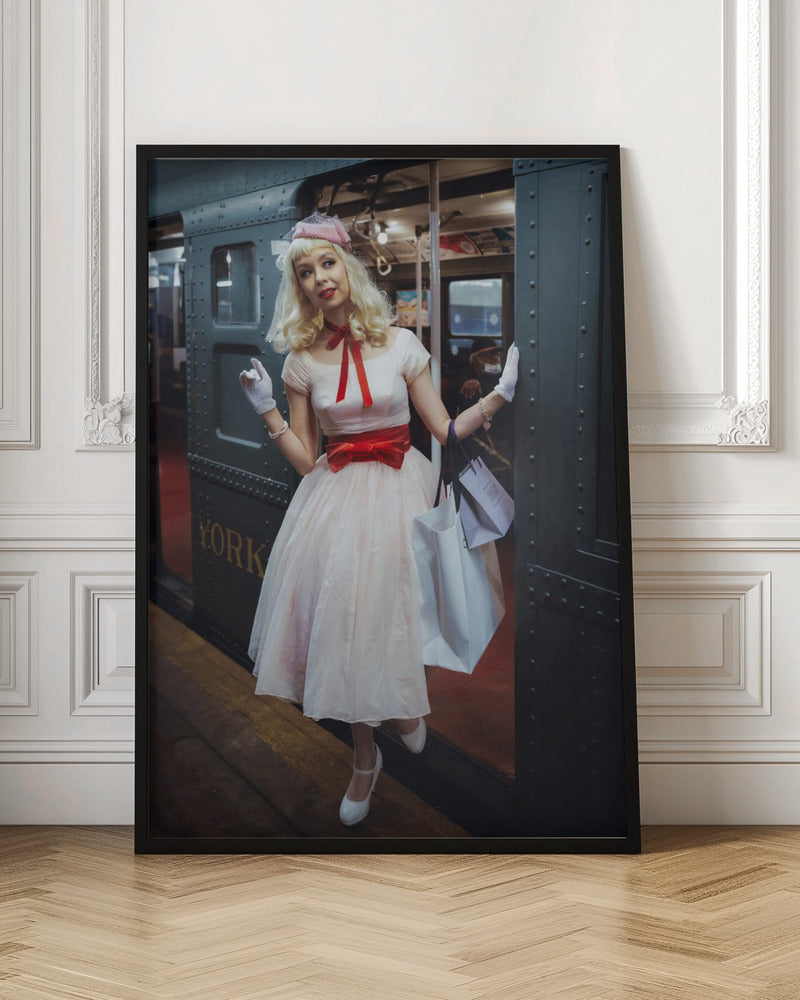 New York Holiday Nostalgia Ride - Poster / Art Print