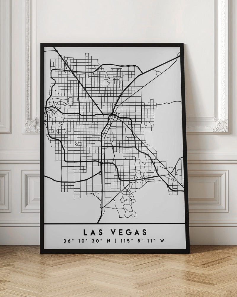 Black Maps 38 - Poster / Art Print