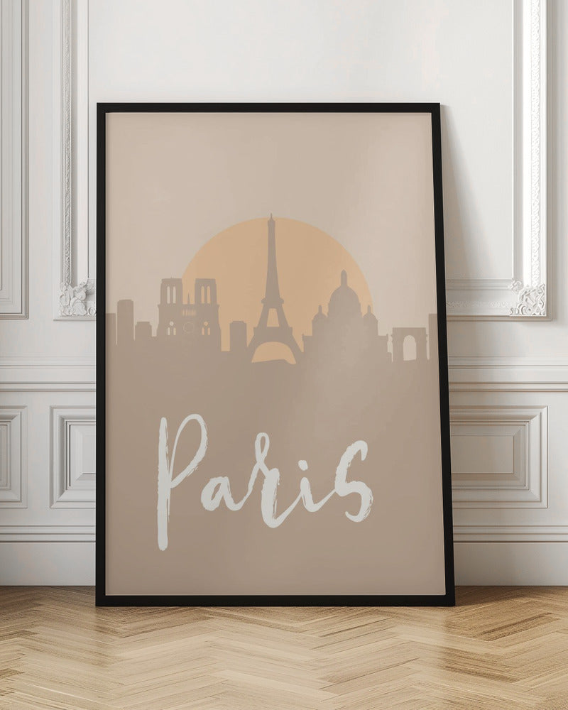 Skyline Earth Tone 2 64 - Poster / Art Print