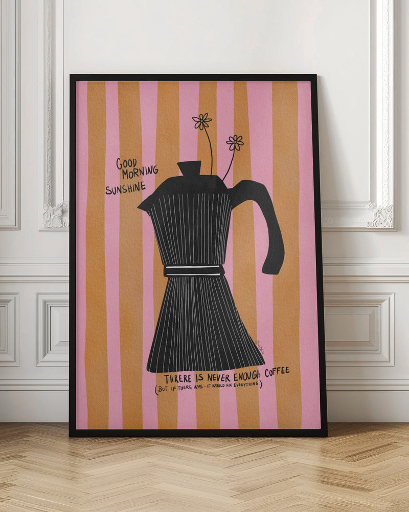 Mocca Coffee Sunshine - Poster / Art Print