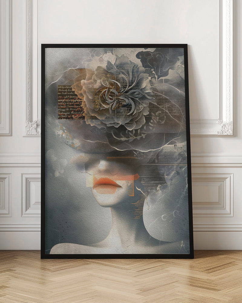 Lady In Hat No 1 - Poster / Art Print