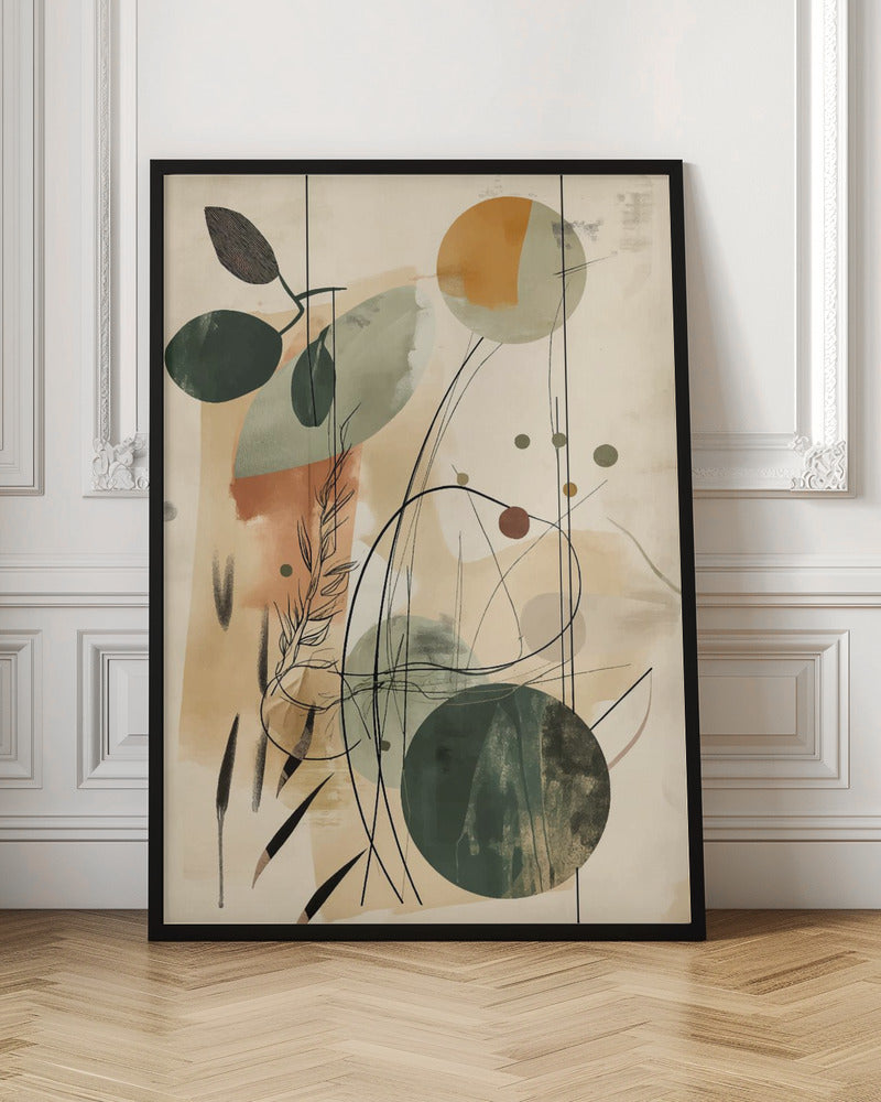 Abstract Beige No 2 - Poster / Art Print
