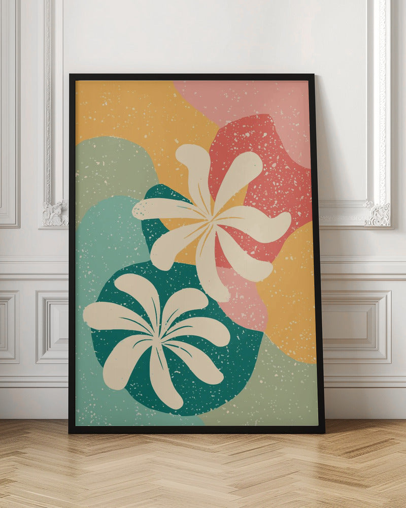 Abstract Flowers - Poster / Art Print