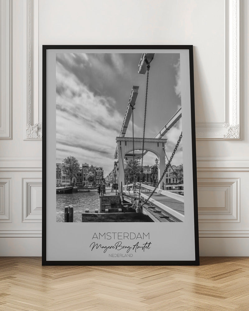 In focus: AMSTERDAM Magere Brug - Poster / Art Print