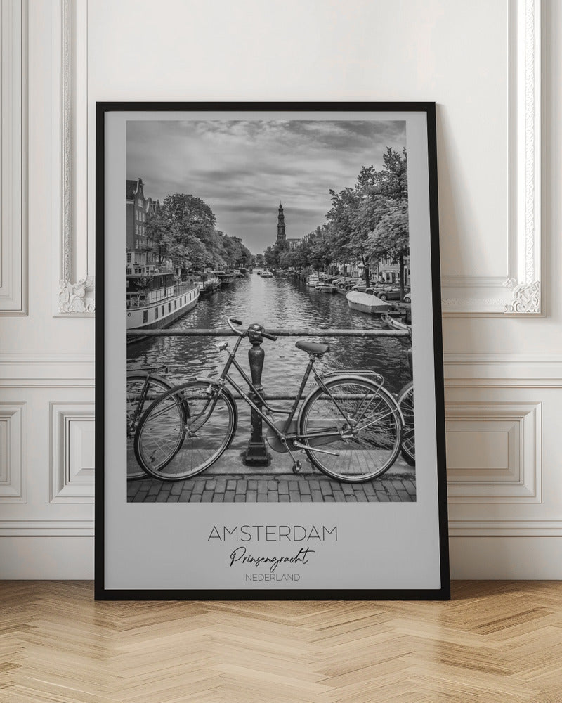 In focus: AMSTERDAM Prinsengracht - Poster / Art Print