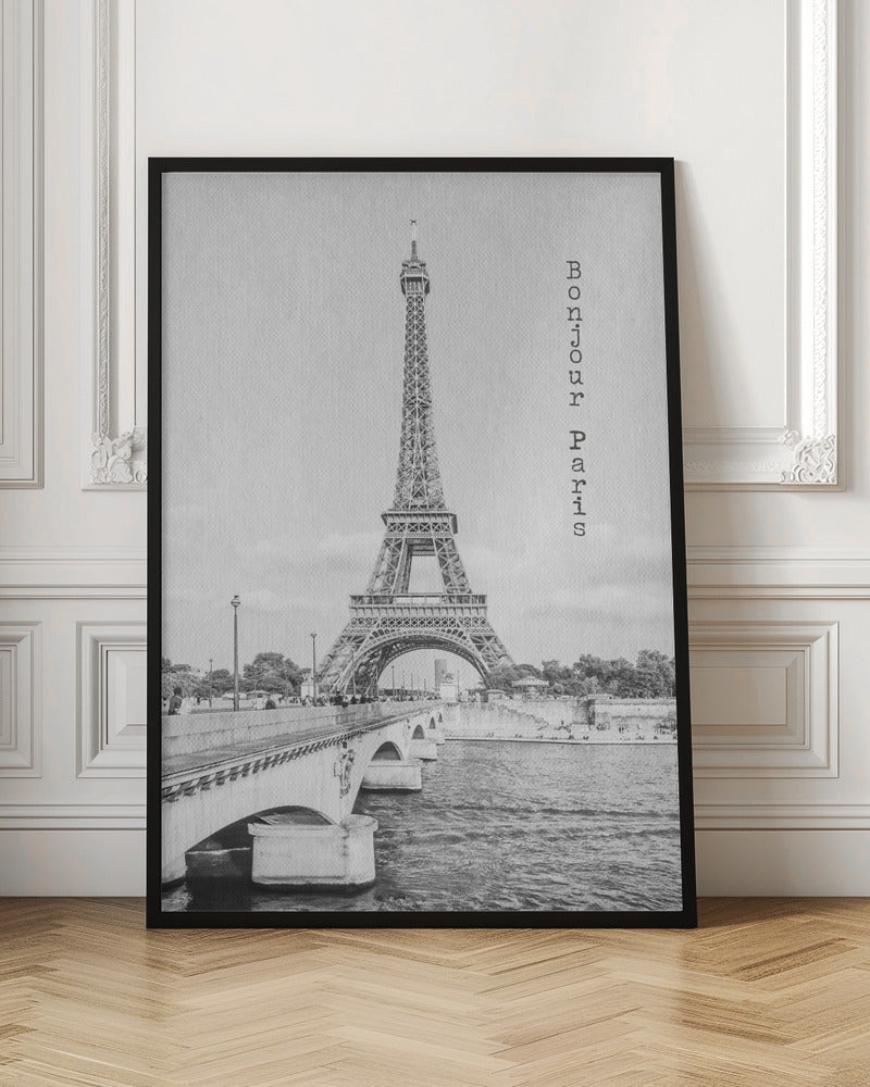 Bonjour Paris - Poster / Art Print