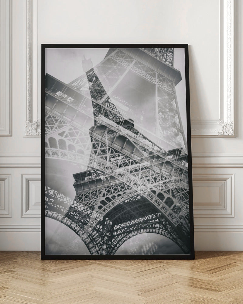 Eiffel Tower Double Exposure - Poster / Art Print