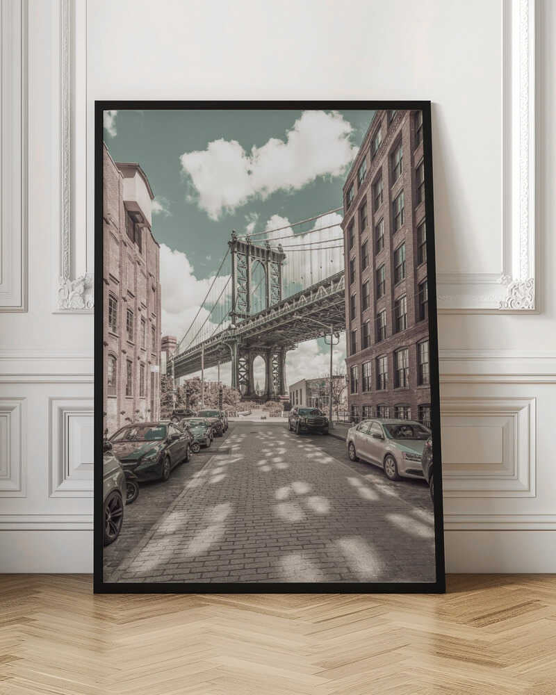 NEW YORK CITY Manhattan Bridge - Poster / Art Print