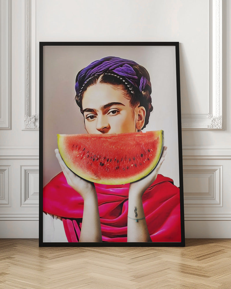 Watermelon Frida - Poster / Art Print