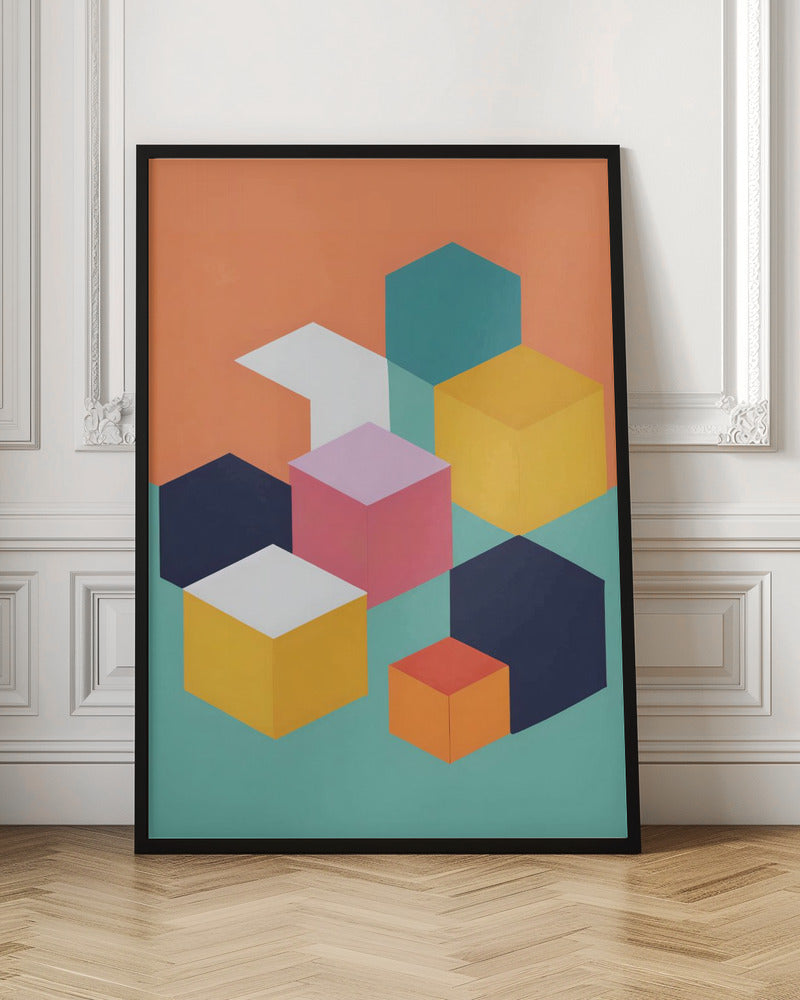 Cubes - Poster / Art Print