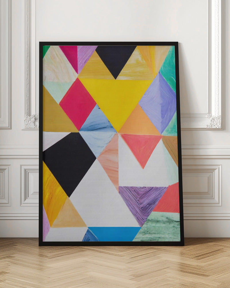 Triangle Drama - Poster / Art Print