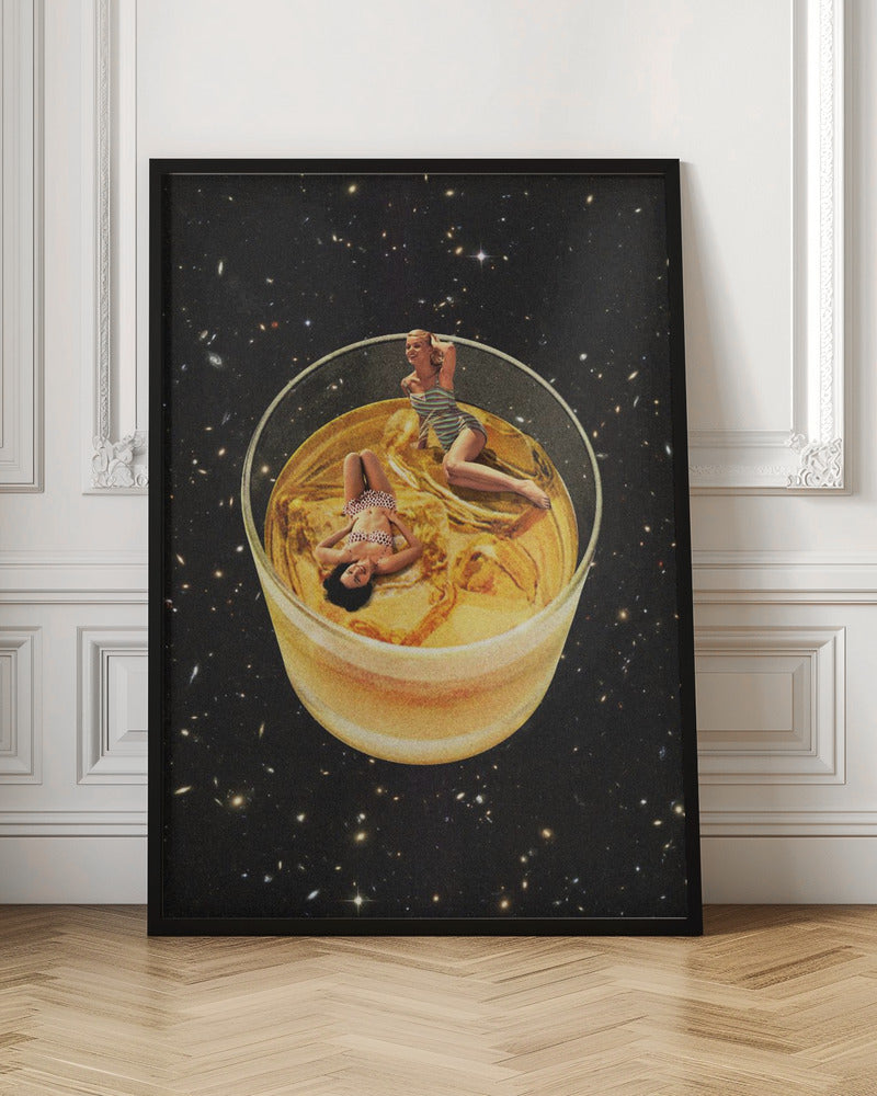 Whiskey besties - On the rocks - Poster / Art Print