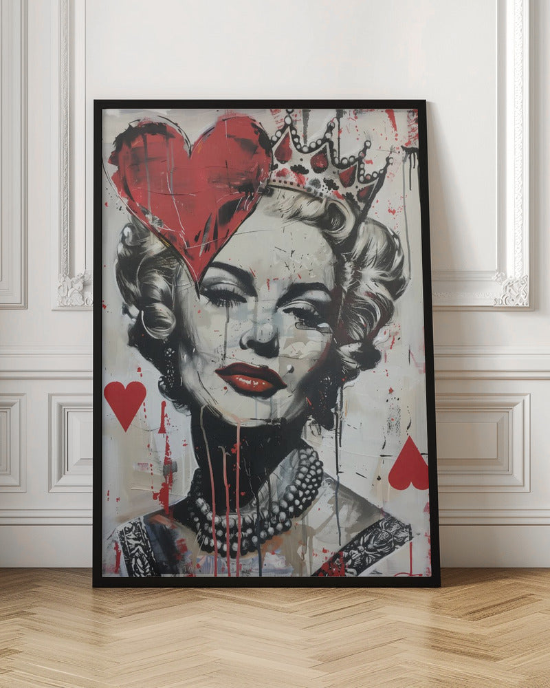 Queen of Hearts - Poster / Art Print