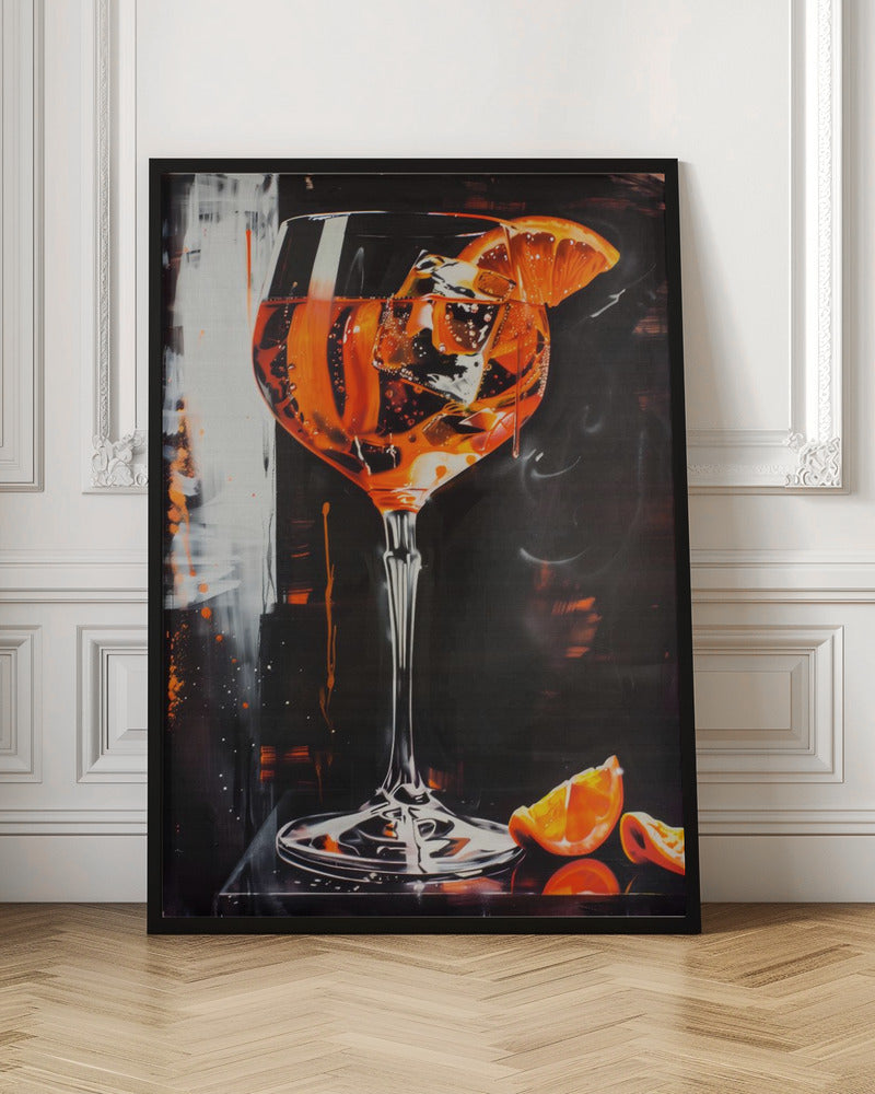 Aperol Spritz Dark Edition - Poster / Art Print