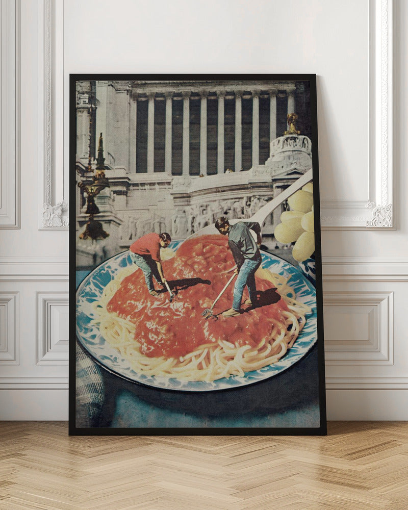 Diggin' Spaghetti - Poster / Art Print