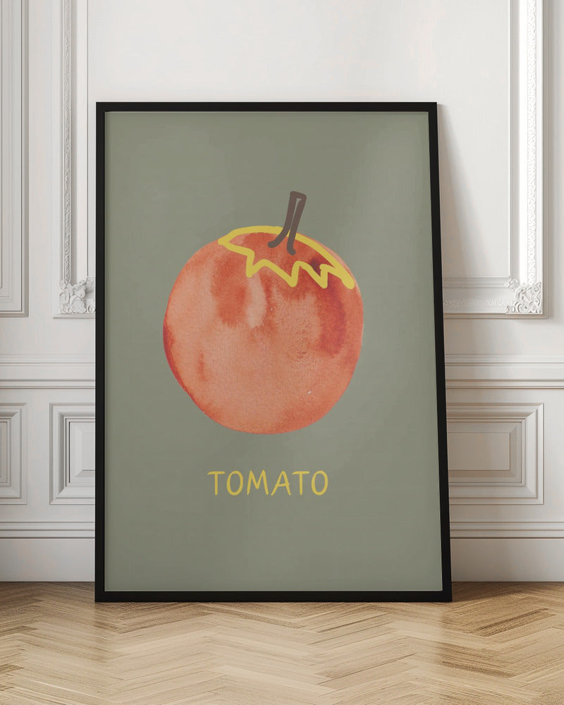 Tomato in Green - Poster / Art Print