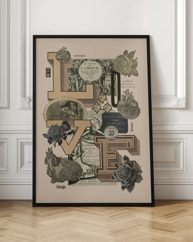 With Love - Poster / Art Print