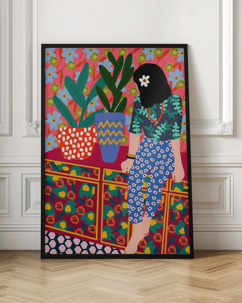 Hawaiian Girl - Poster / Art Print