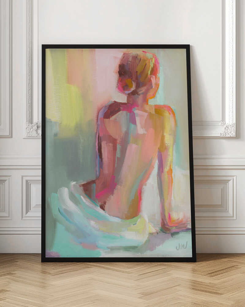 Woman Posing - Poster / Art Print