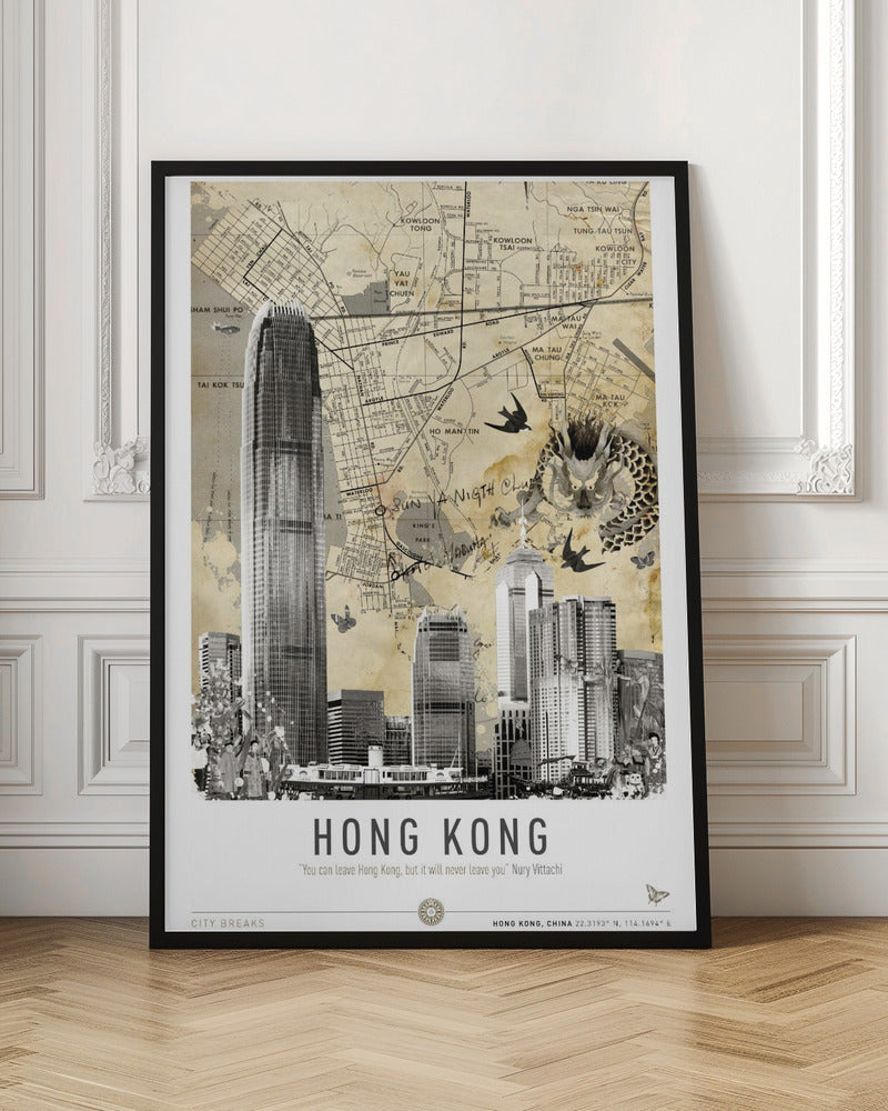 Hong Kong (City Breaks) - Poster / Art Print