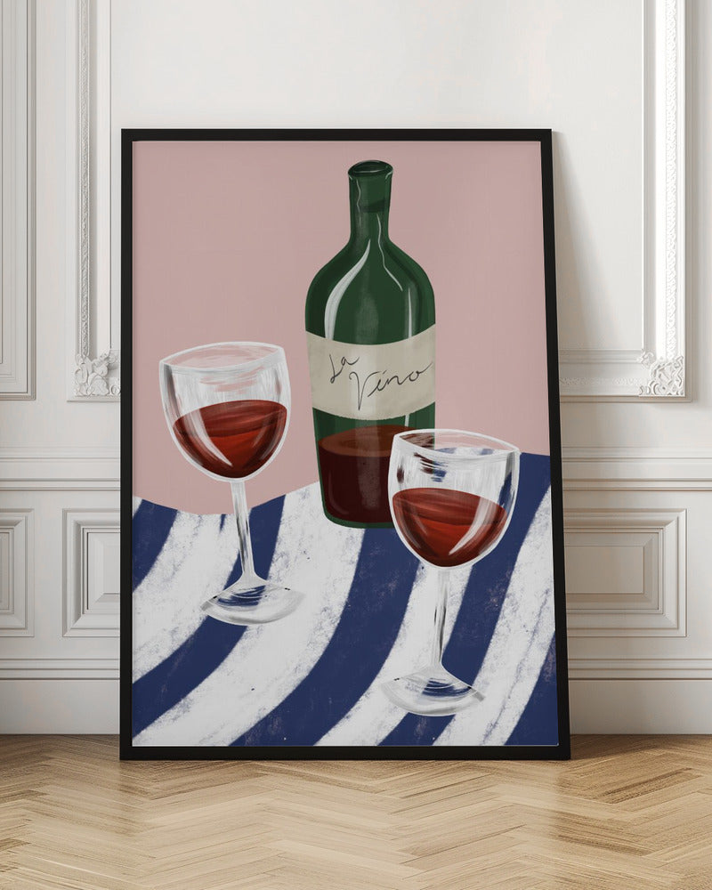 Wine time - Poster / Art Print
