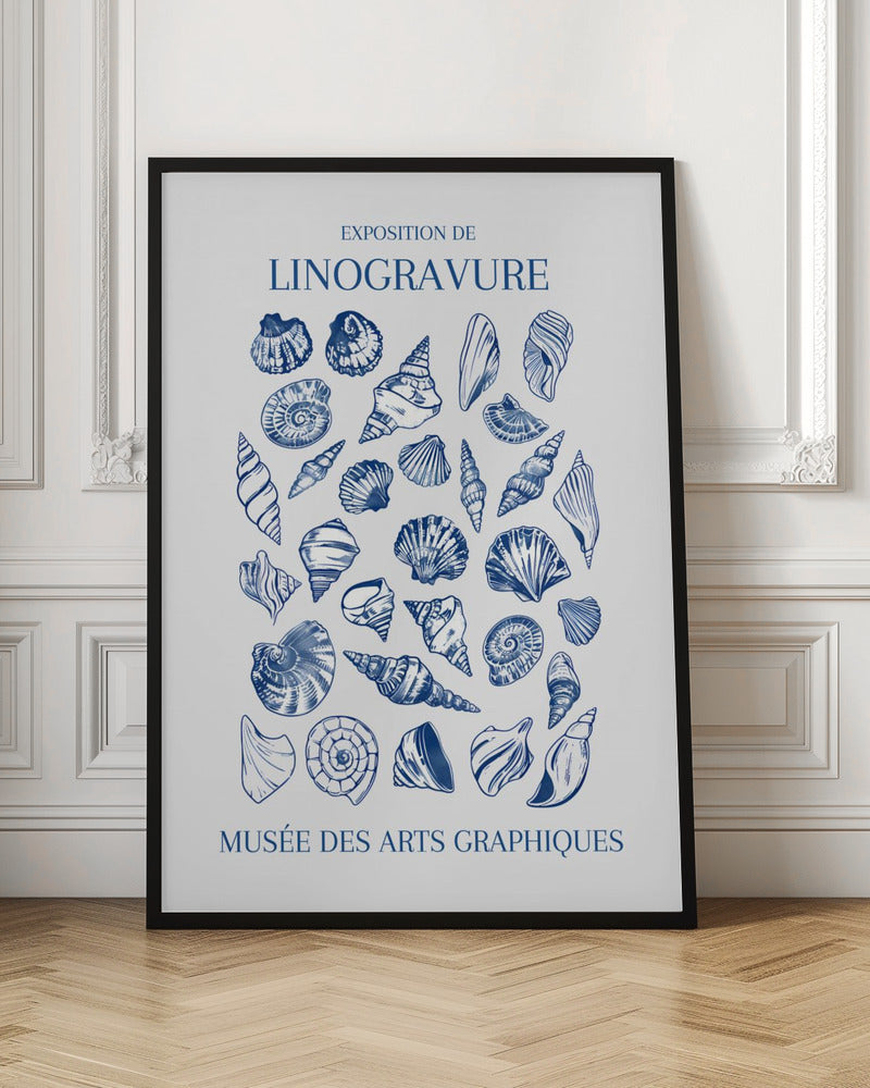 Lino Seashell Art Market - Poster / Art Print