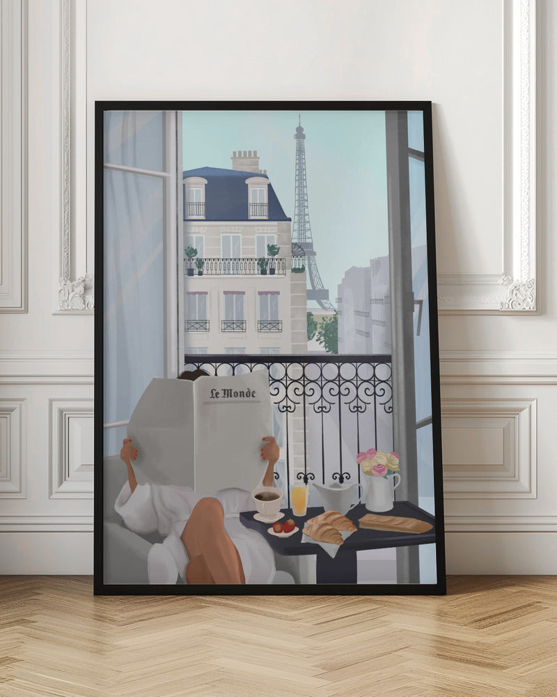 Paris Balcony - Poster / Art Print