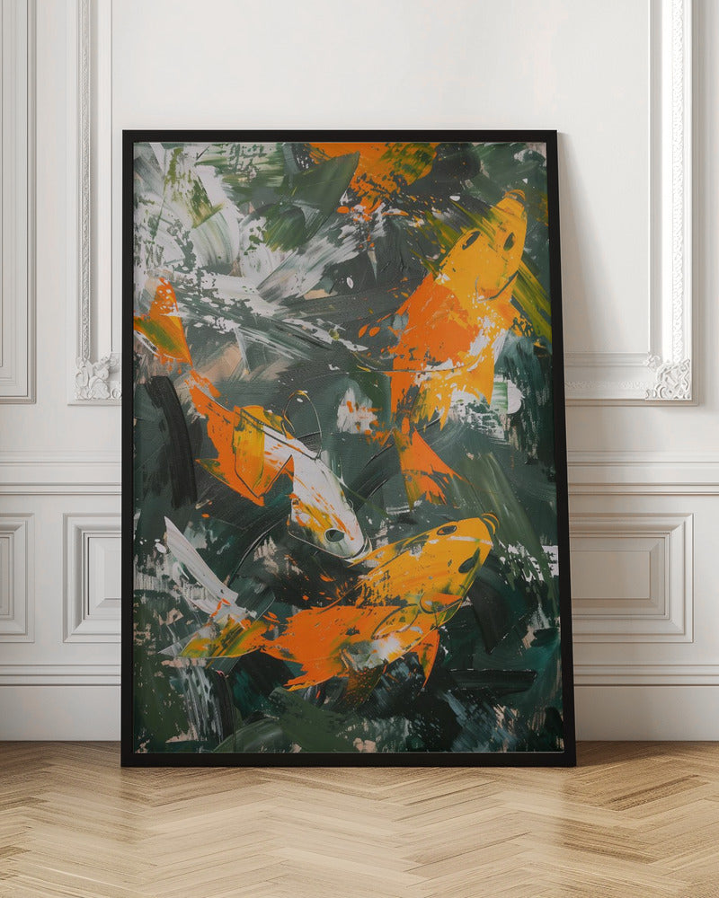 The Abstract Fishes - Poster / Art Print