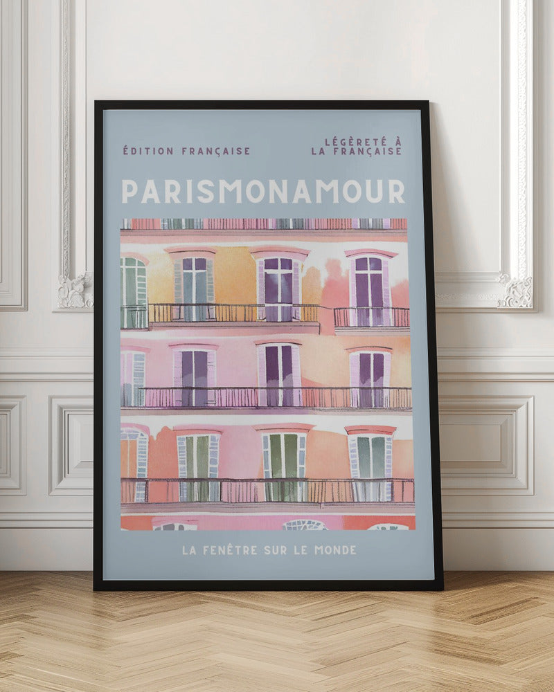Paris mon Amour - Poster / Art Print