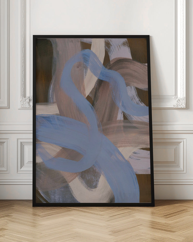 Abstract Brush Strokes 124X - Poster / Art Print