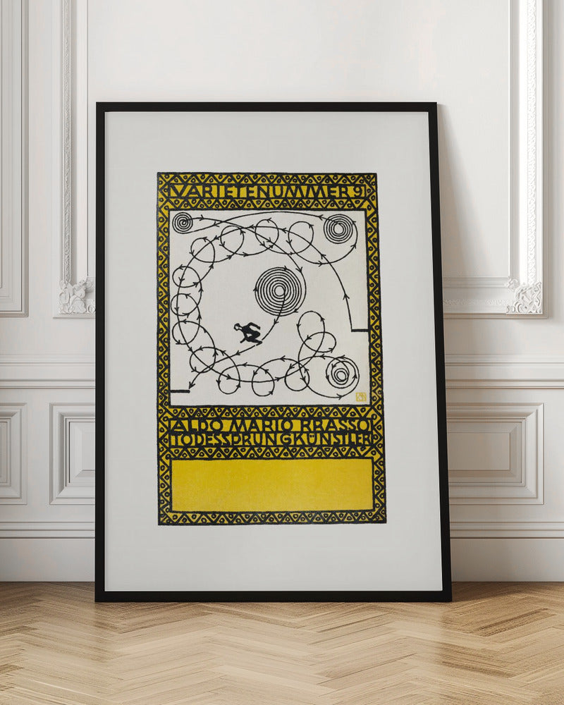 Variety Act 9 Also Mario Brasso, leap of Death - Poster / Art Print