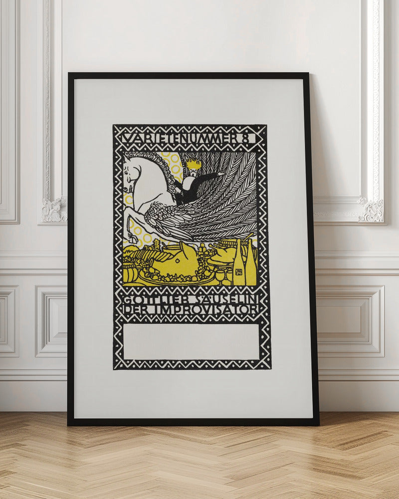 Gottlieb Säuselin the Improviser - Poster / Art Print