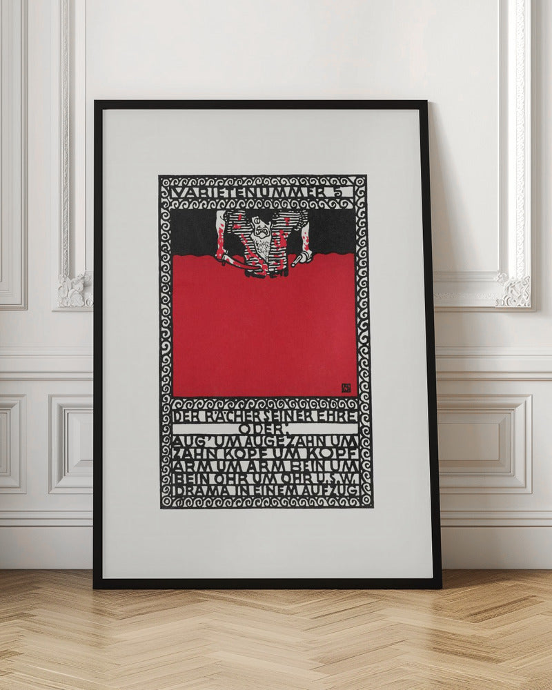 Variety Act 5 the Avenger of His Honor - Poster / Art Print