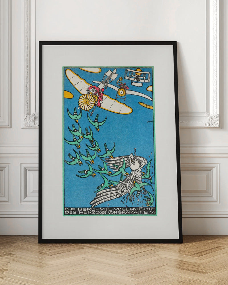 The Duke of Gramatneiss's Famous Pack of Birds - Poster / Art Print