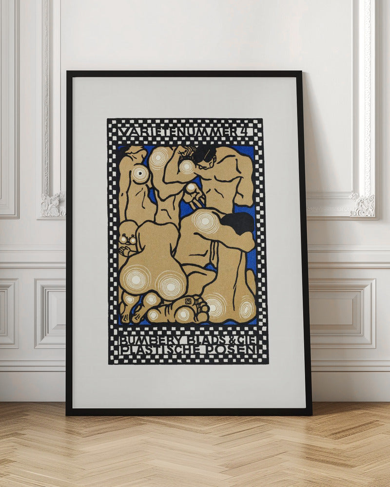 Vaudeville Act 4 Bumbery Blads & Cie, Plastic Poses - Poster / Art Print