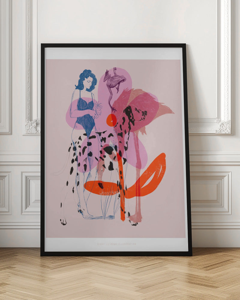 Jlr Collage3 - Poster / Art Print