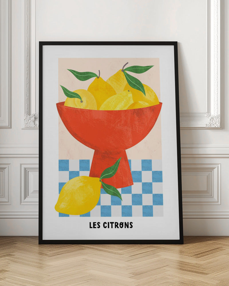 Les Citrons - Poster / Art Print