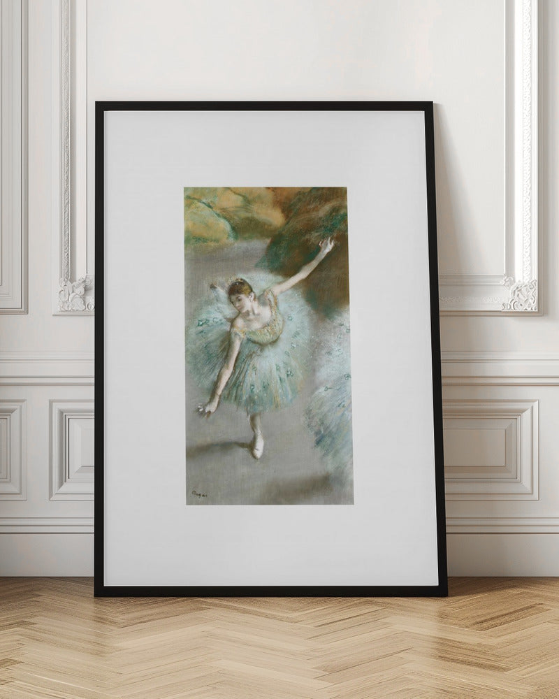 Dancer In Green No.2 - Poster / Art Print