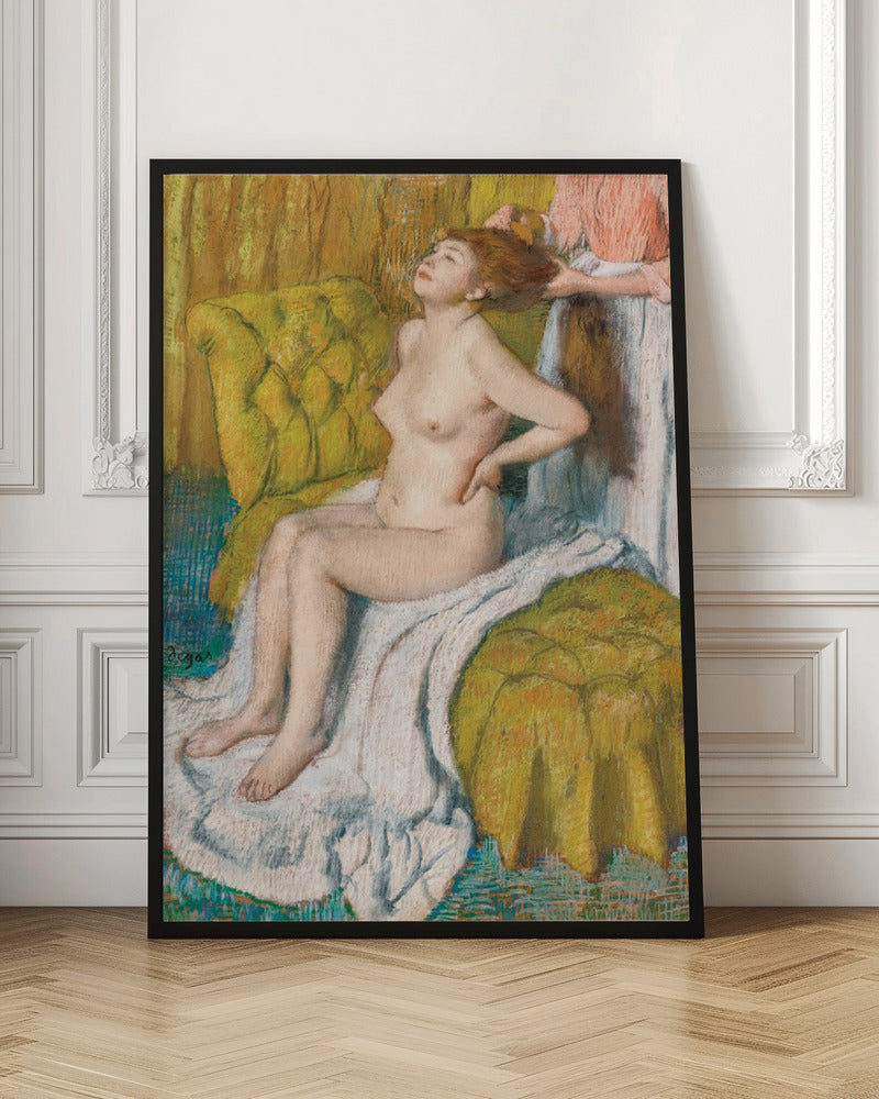 Nude Lady With Breast Showing - Poster / Art Print