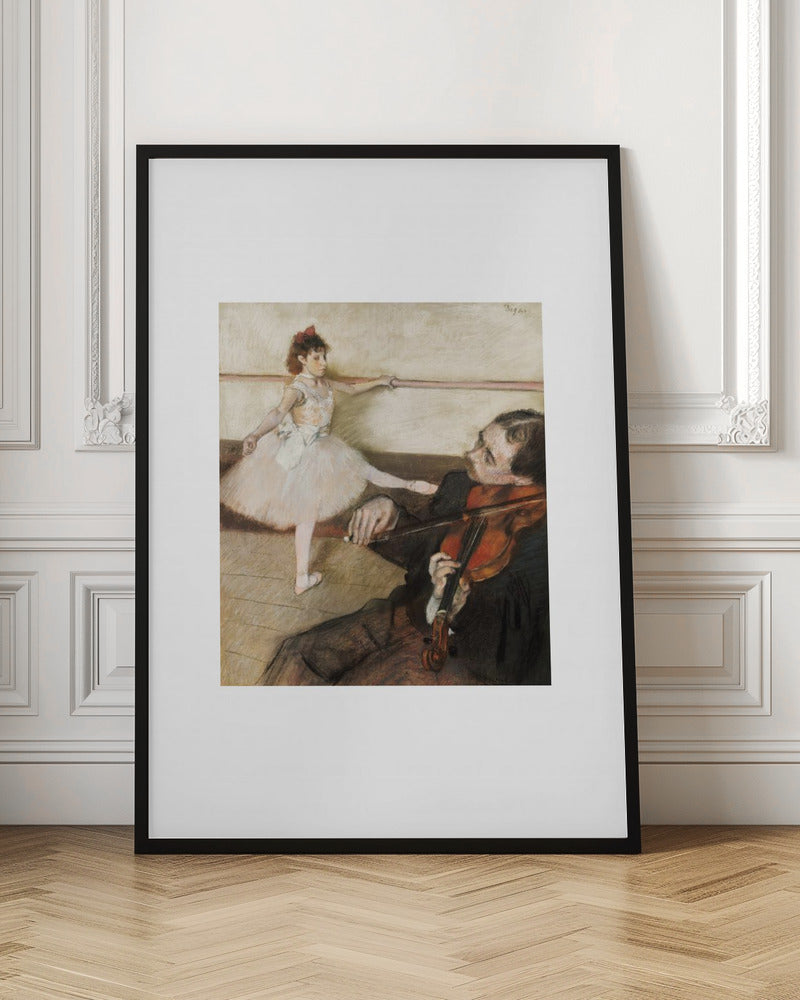 The Dance Lesson No.2 - Poster / Art Print