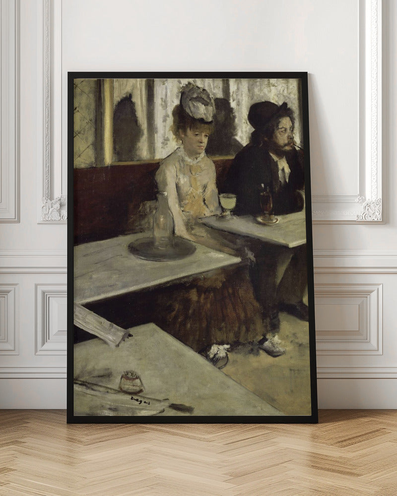 In a Café - Poster / Art Print