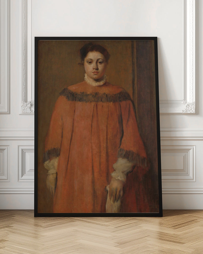 Girl In Red No.2 - Poster / Art Print