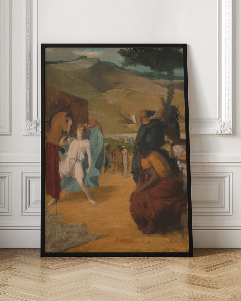 Alexander and Bucephalus No.2 - Poster / Art Print